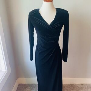 Tadashi Shoji Vintage Velvet Gown